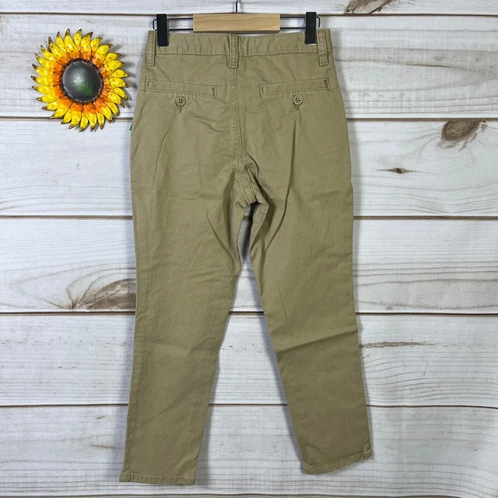 GAP Kids Khaki Chino Pants Straight Leg‎ Casual Trousers Size 7 Boys Girls